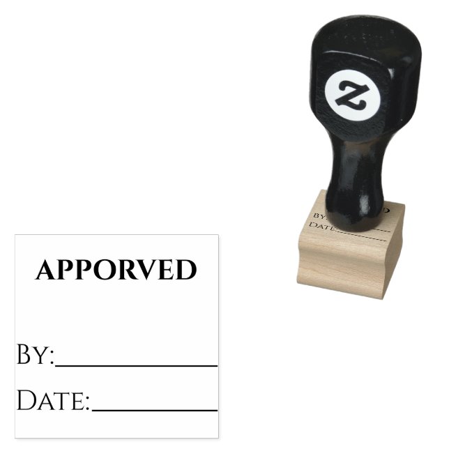 Excel Mark Approved by - Self-Inking Rubber Stamp (Stamped)