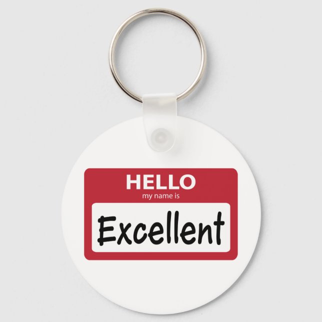 excellent 001 keychain (Front)