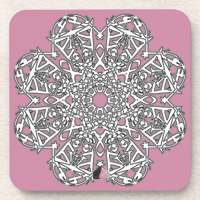 Excellent Dessous de verre Octa Glyph Dawn (Devant)