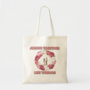 Excellent flashy purse with romantic touch for tote bag
