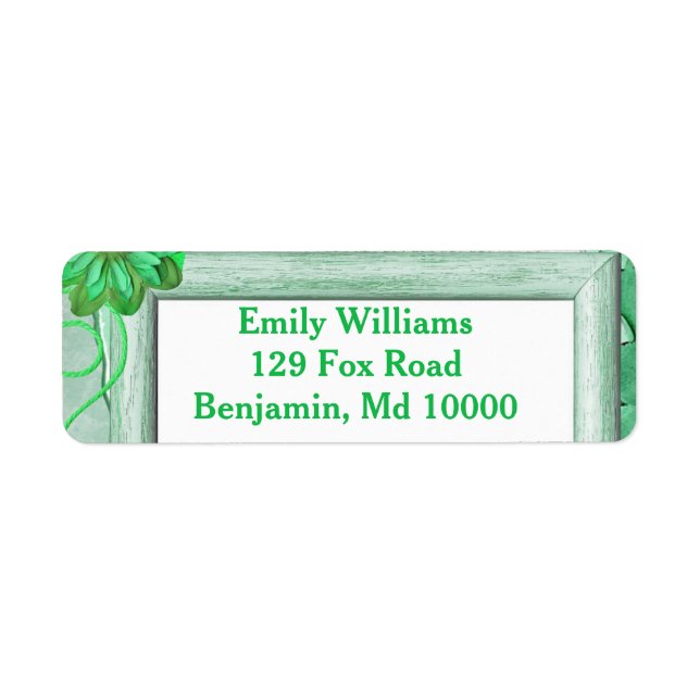 Excellent Green Floral (Front)