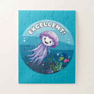 Excellent !, Jelly Fish Jigsaw Puzzle