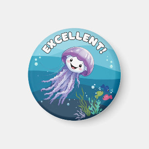 Excellent !, Jelly Fish Magnet