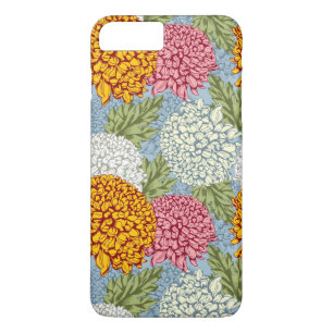 Excellent pattern with chrysanthemums iPhone 8 plus/7 plus case