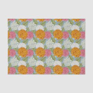 Excellent pattern with chrysanthemums tissue paper