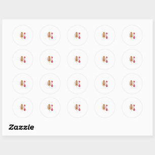 excellent red orange, pink clipart Sticker