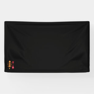 excellent red orange, pink clipart Vinyl Banner 