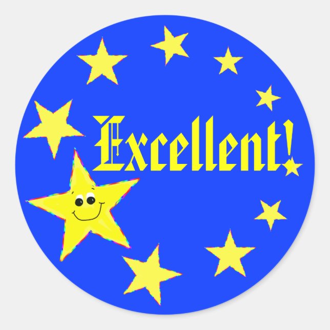 Excellent Stickers Scolaire Stars (Devant)
