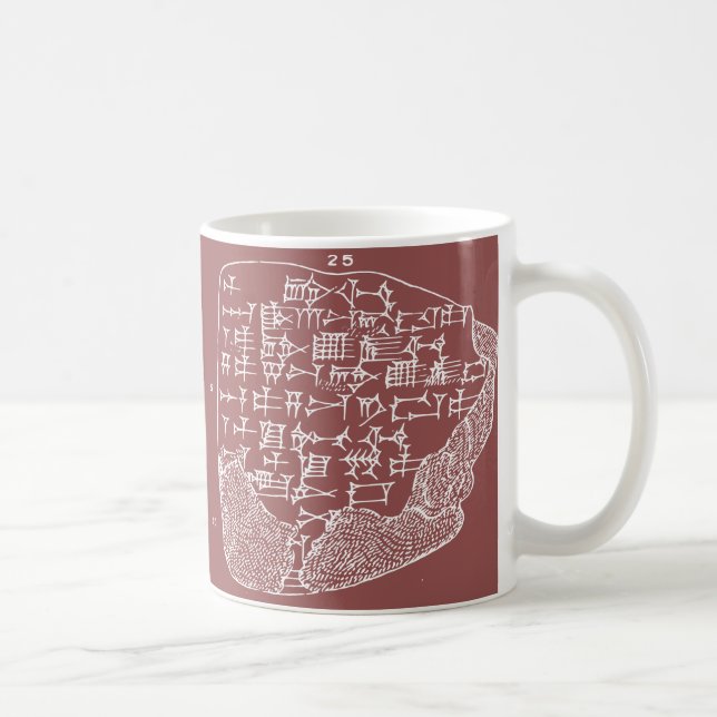 Excellente tasse cunéiforme de boissons (Droite)