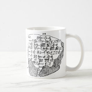 Excellente tasse cunéiforme de boissons