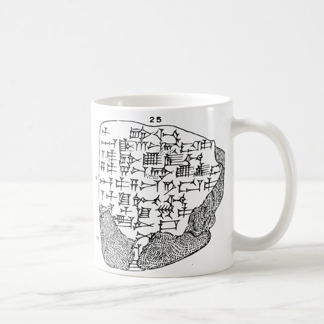 Excellente tasse cunéiforme de boissons (Droite)