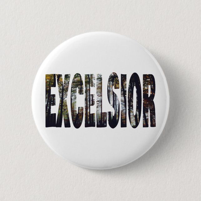 Excelsior 2 Inch Round Button (Front)