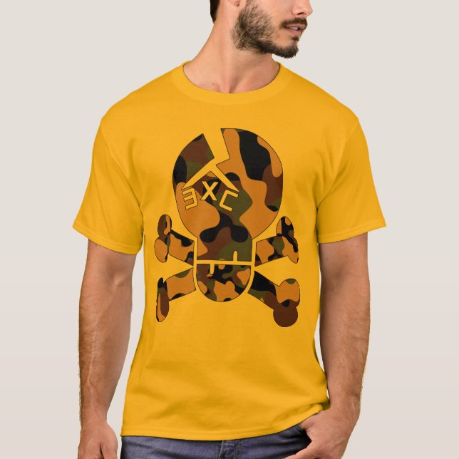 Excelsior "Camo Bone" tee (Front)