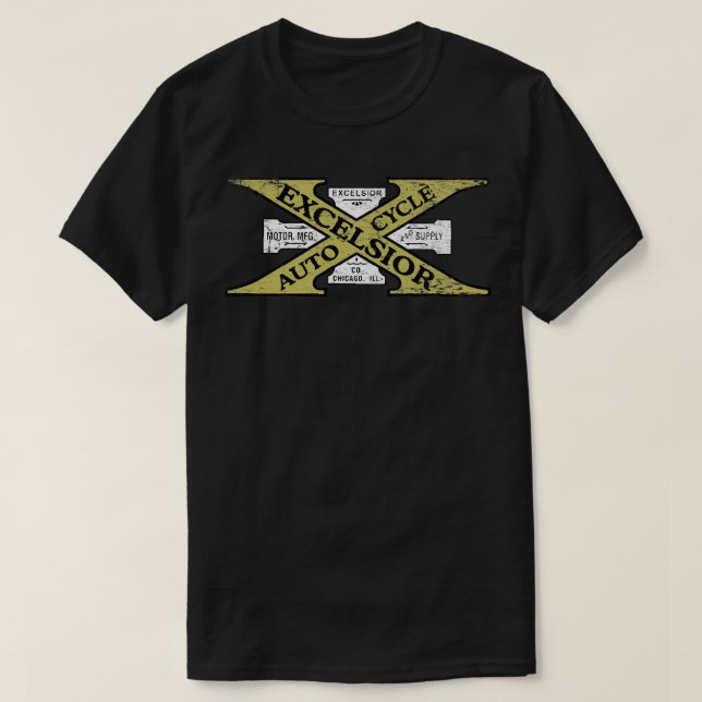 Excelsior Cycles T-Shirt (Design Front)
