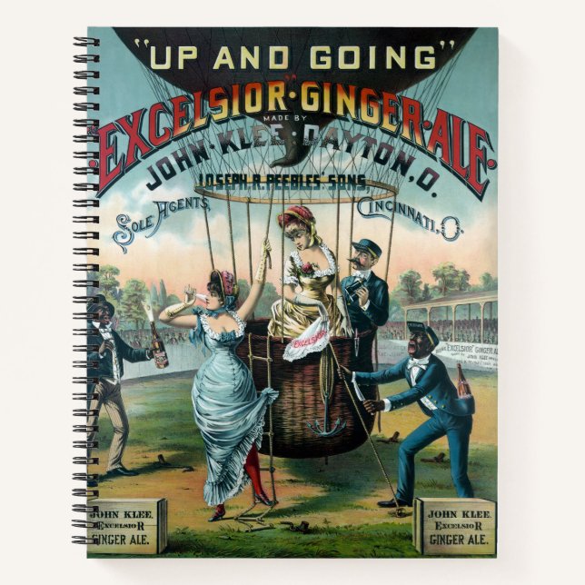 Excelsior Ginger Ale Notebook (Front)