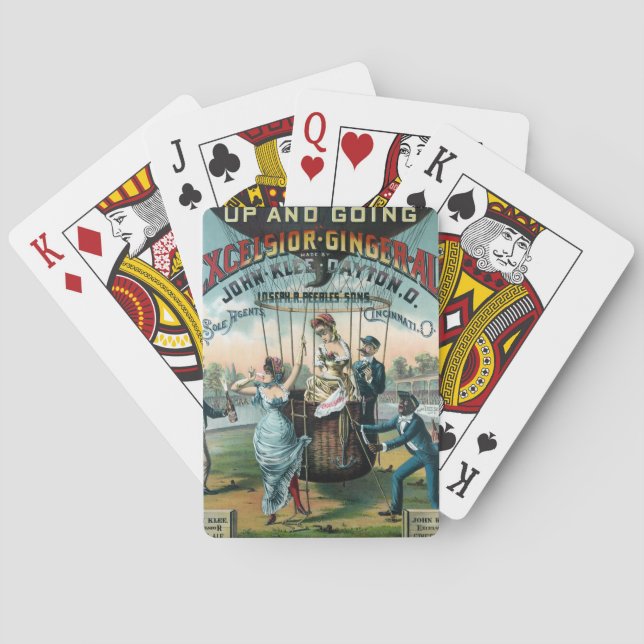 Excelsior Ginger Ale Playing Cards (Back)