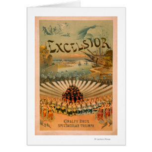 Excelsior Kiralfy Spectacular Triumph Theatre