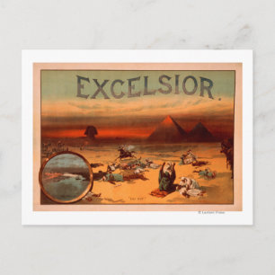 Excelsior Theatrical Play Poster #2 Postcard