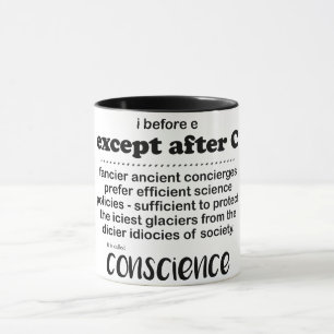 except after c mug