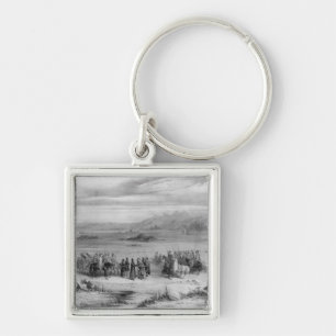 Exchange of prisoners by the Bishop of Algiers Keychain