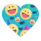 Excited Happy YAY Emojis in Party Hats Holiday Pos