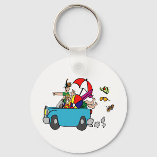 Excited Keychain