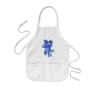 Excited Starry Acara Kids Apron