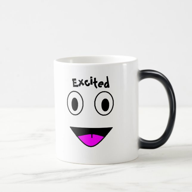 Excited Temperature Changing Mug (Right)