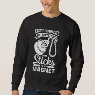 Exciting Magnet Fishing Outdoor Adventure Gear Sweatshirt