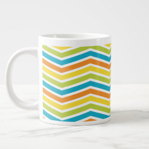 Exciting Zigzag Stripes Mug Design
