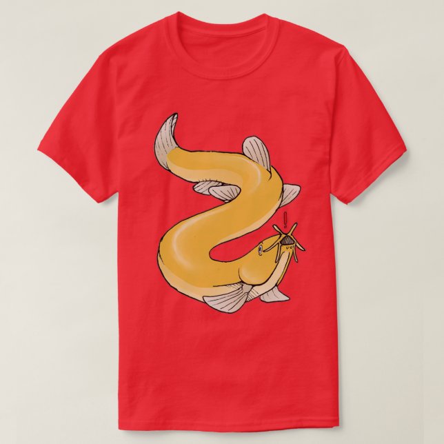 Exclamatory Dojo Loach T-Shirt (Design Front)