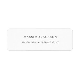 Exclusif Personnel Classique Noir Blanc