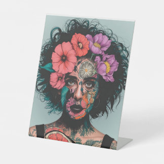 Exclusive Canvas Art: Your Designs, Your Canvas Pedestal Sign