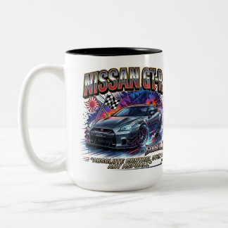 exclusive car style quote Two-Tone coffee mug