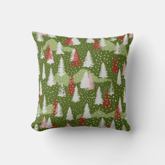 Exclusive Christmas Wonderland Hand Drawn Throw Pillow