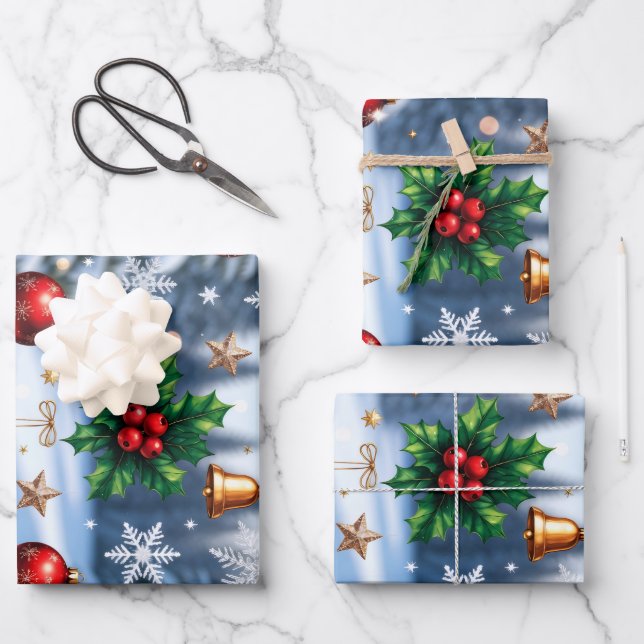 Exclusive Christmas Wrapping Paper (Front)