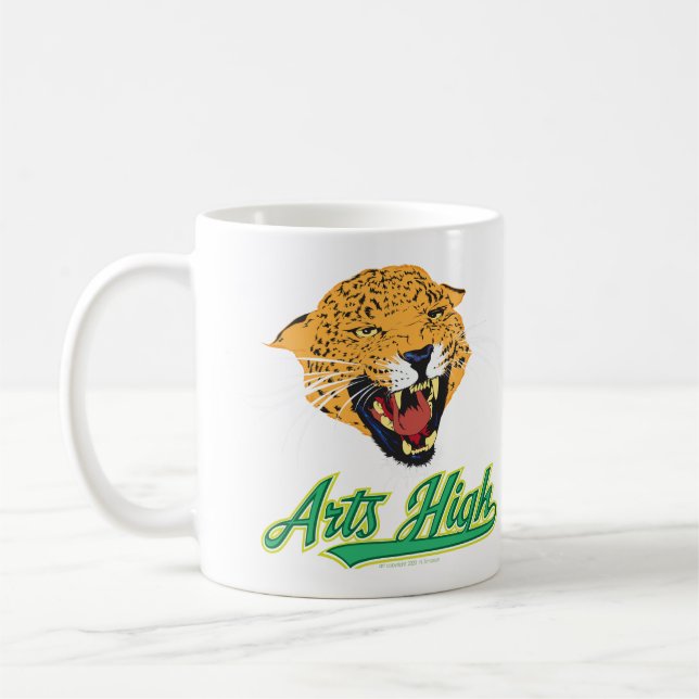 Exclusive Customizable Arts High School design Coffee Mug (Left)