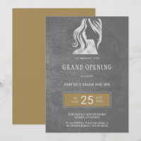 Exclusive elegant hair beauty salon grand opening