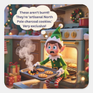 Exclusive Holiday Edition! Square Sticker