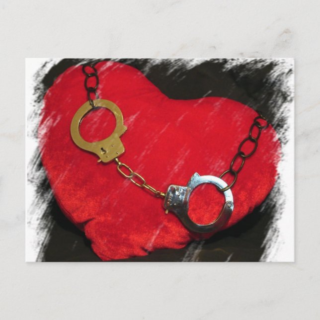Exclusive In There With You Chained Heart Postcard (Front)