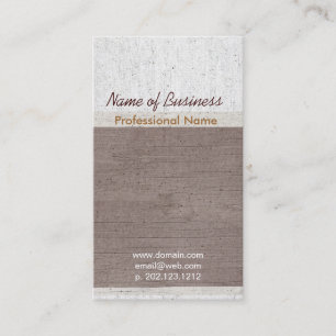 Exclusive Occupational Upscale Antique Look Business Card