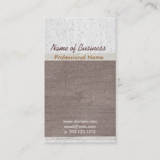 Exclusive Occupational Upscale Antique Look Business Card