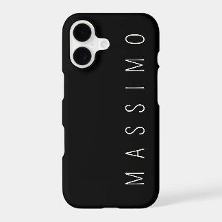 Exclusive Personal Classical Black White Own Name