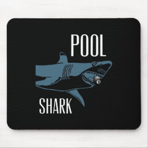 Exclusive Pool Shark Billiards Hustler T Shirt For Mouse Pad