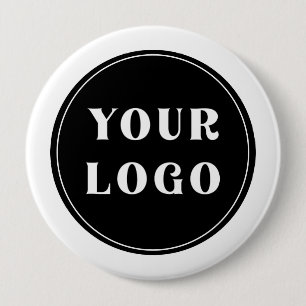 Exclusive, refined, elegant & minimal 4 inch round button