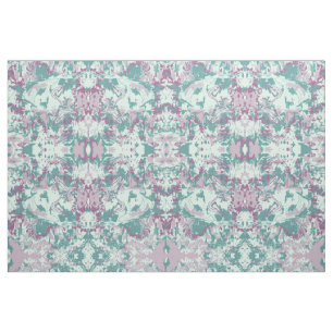 Exclusive Tropical Green Pattern Fabric