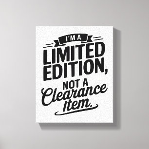 Exclusive & Unstoppable! Decorate with Confidence Canvas Print