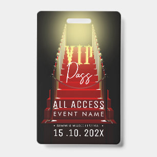 Exclusive VIP Access Event Badge
