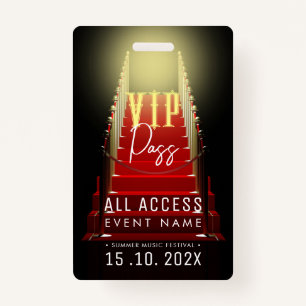 Exclusive VIP Access Event Badge