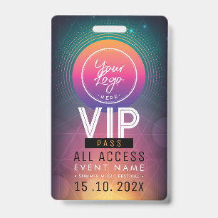 Exclusive VIP Access Event Badge